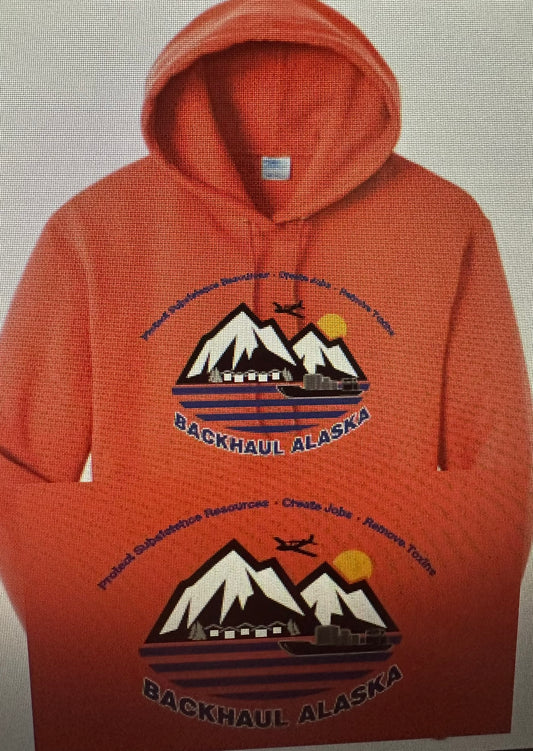 Orange Hoodie