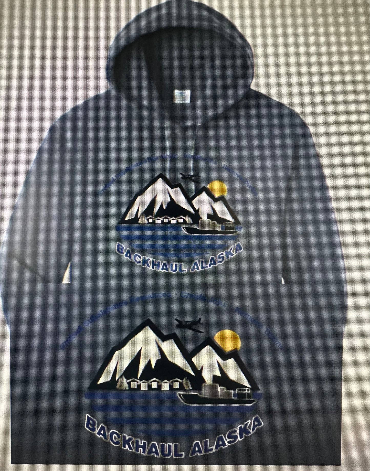 Steel Blue Hoodie
